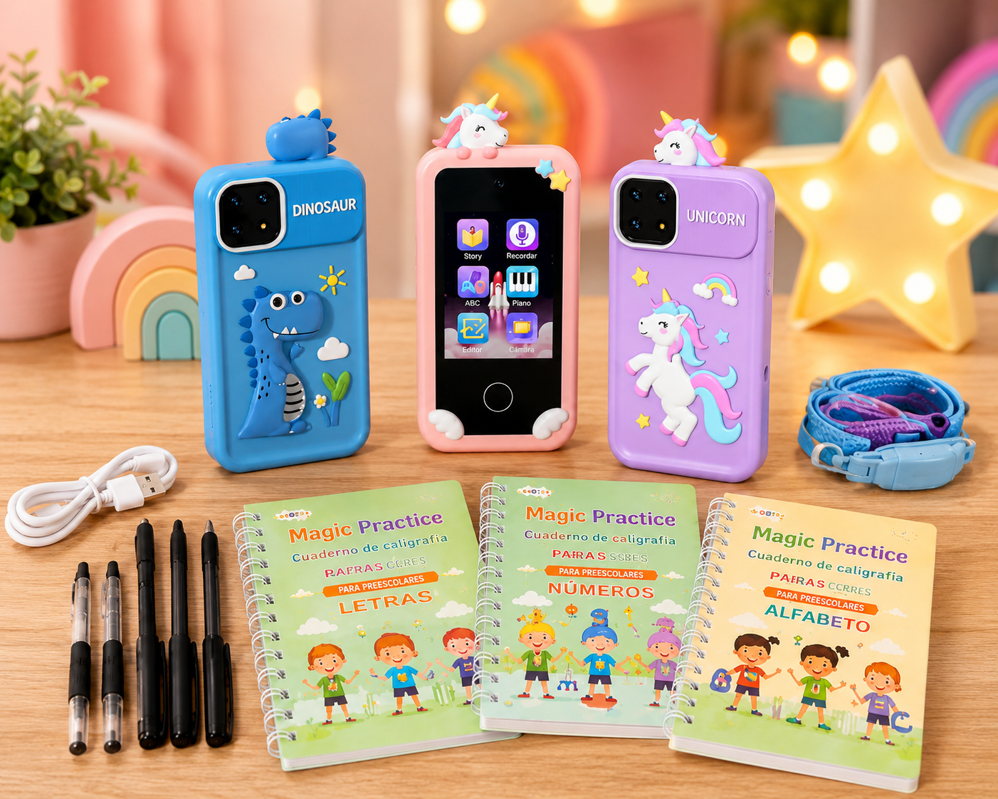 📱 El Celular Infantil que Todos los Niños Quieren+ Kit de Caligrafía GRATIS